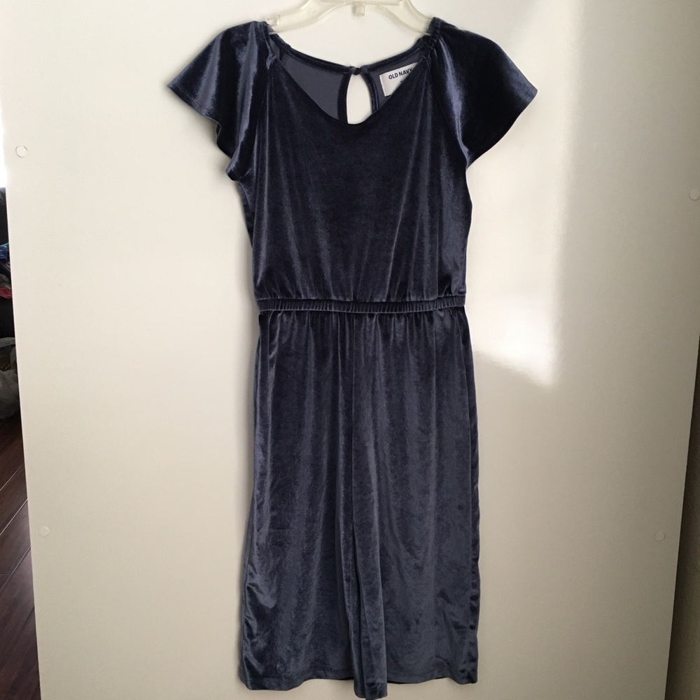 Old Navy velvet romper
